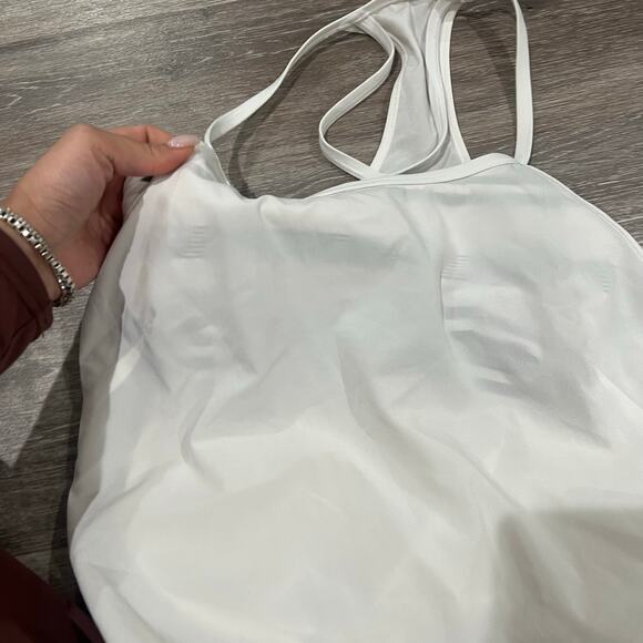 Lululemon Athletica Size 4 Racerback White Shirt - Picture 7 of 7